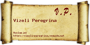 Vizeli Peregrina névjegykártya